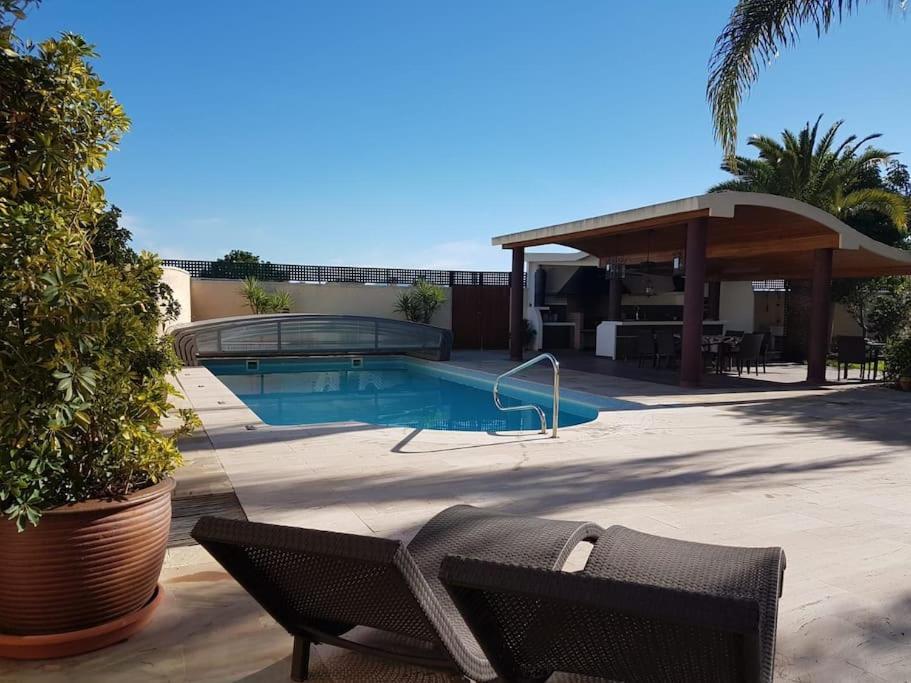 Chalet & Piscina-Jardin-Barbacoa مرسية المظهر الخارجي الصورة
